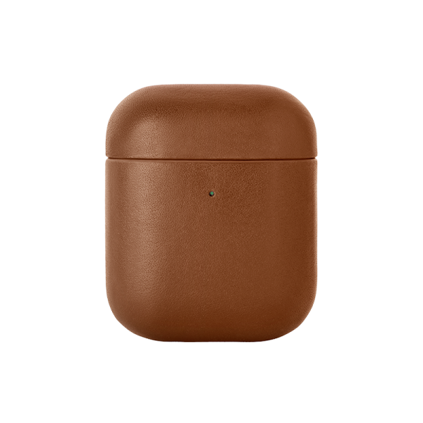 LEATHER CASE FOR AIRPODS BROWN