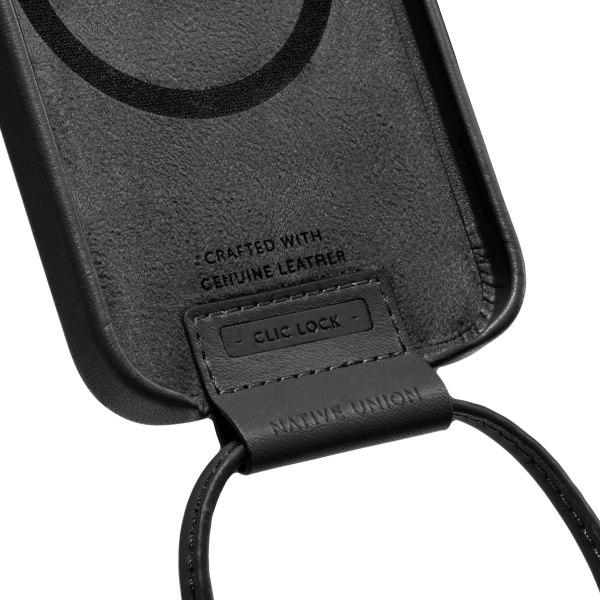 LEATHER SLING FOR CLIC - BLACK