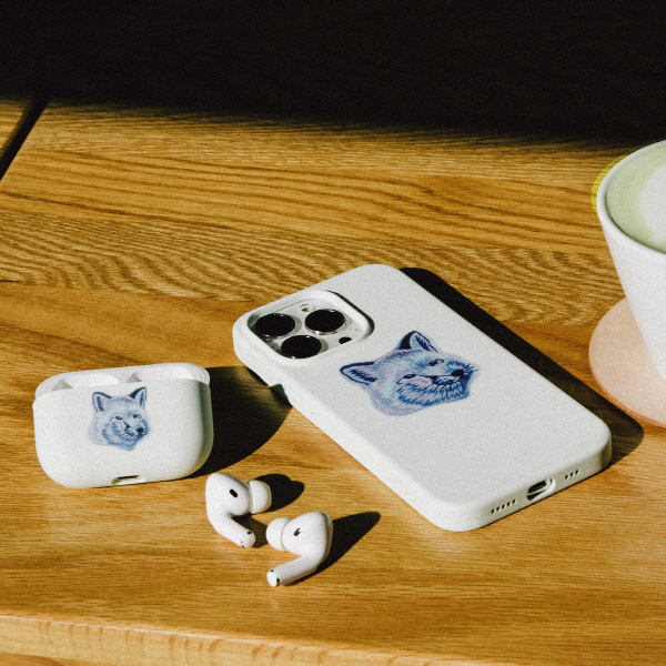 COOL-TONE FOX HEAD CASE FOR AIRPODS PRO MINT