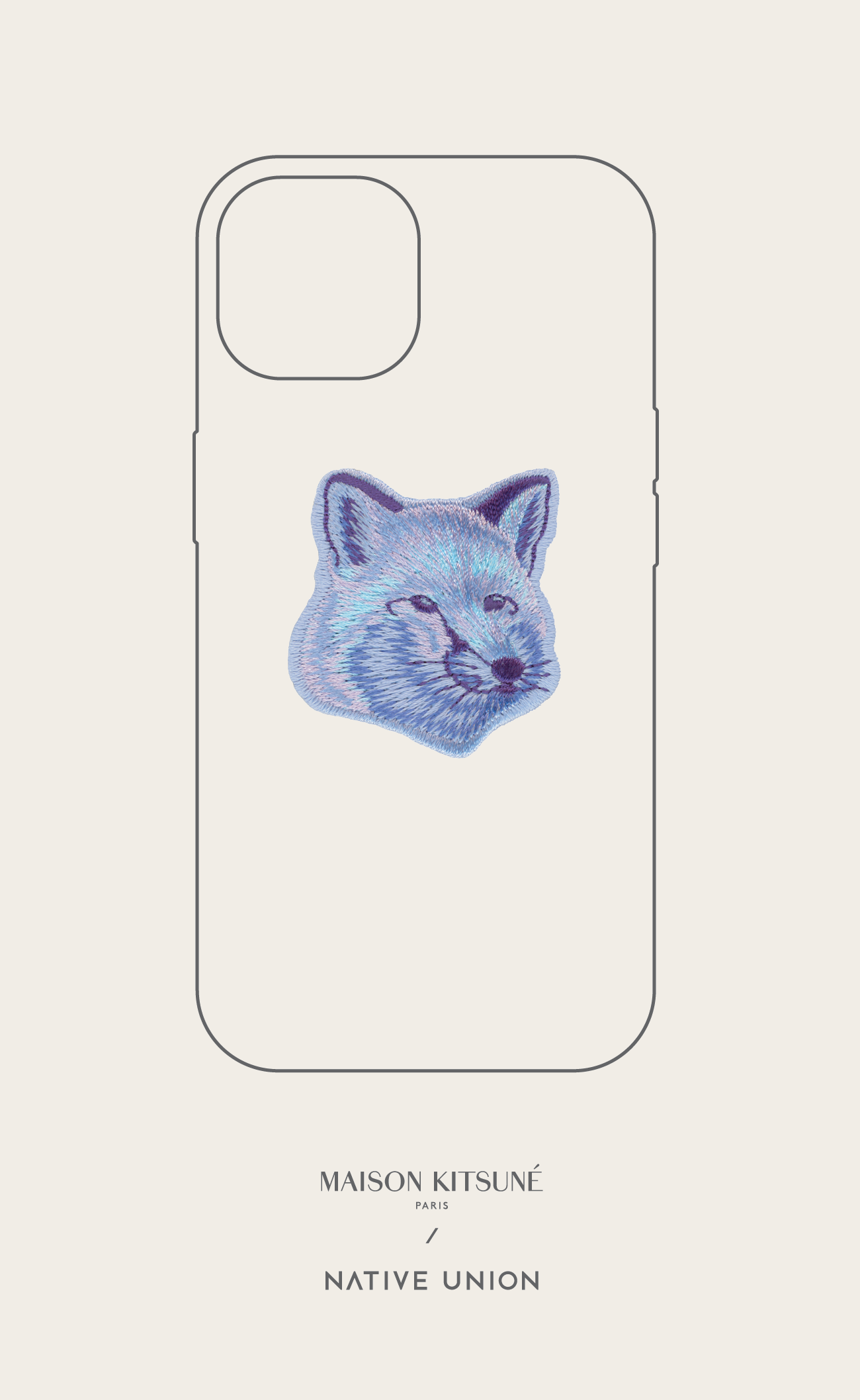 COOL-TONE FOX HEAD CASE FOR IPHONE 13 PRO MINT