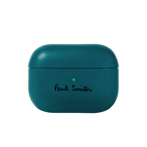 PAUL SMITH LEATHER AIRPODS PRO CASE - BLUE