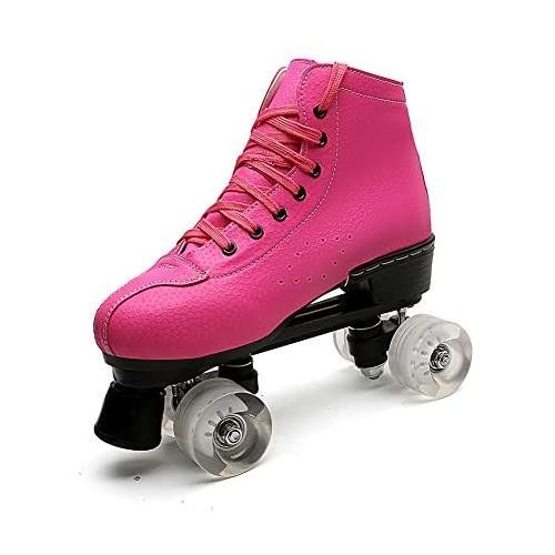 MSMAX 여성용 쿼드 롤러 스케이트 실내 실외 스피드 스케이트 남성용