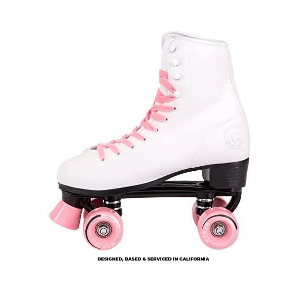 C SEVEN C7 스케이트 쿼드 롤러스케이트 복고풍 레트로디자인 핑크