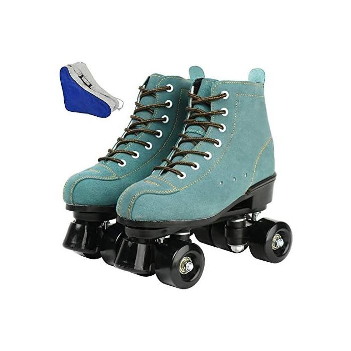 XUDREZ 롤러 스케이트, 하이탑 롤러 스케이트 4륜 복열 롤러 스케이트 성인 및 청소년, 실내 및 실외