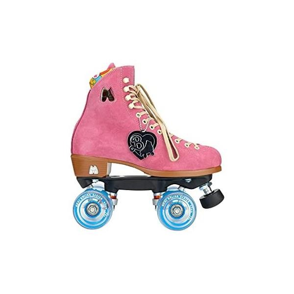 MOXI 목시 스케이트 - 말리부 바비 한정판 - 재미있고 패셔너블한 여성용 쿼드 롤러 스케이트