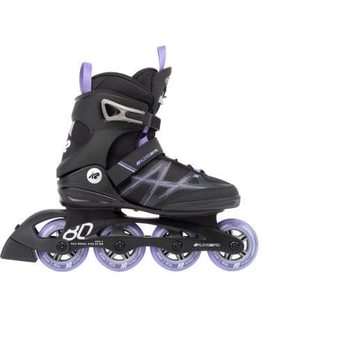 K2 케이투 ALEXIS 80 PRO 인라인 스케이트 - 여성용 인라인 스케이트를 처음 접하는 초보자용 입문자용 보급형 80mm