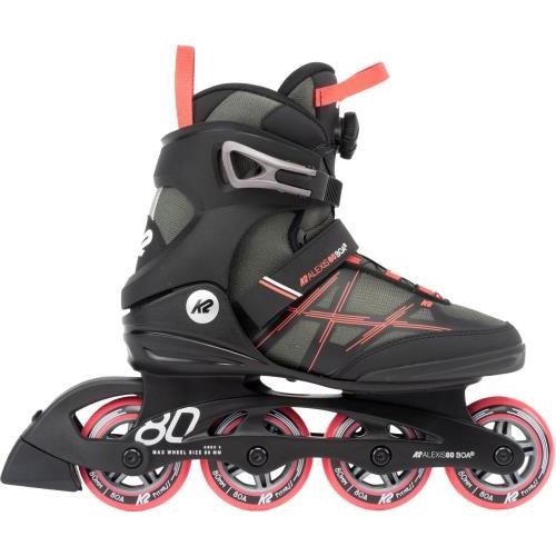 K2 케이투 ALEXIS 80 보아 인라인 스케이트 - 여성용  80mm 휠 스피드레이싱