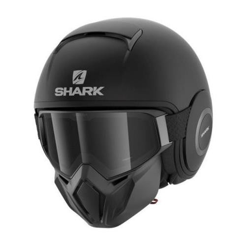 SHARK 헬멧 헬멧S 샤크 스트리트 드락 헬멧 매트 블랙 / SM [오픈박스]