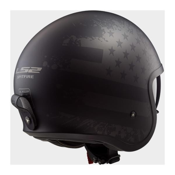 LS2 헬멧 헬멧S LS2 스핏파이어 블랙 플래그 헬멧