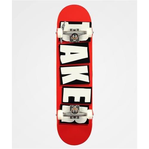 BAKER 베이커 로고 레드  Brand Logo Red 8.0인치 스케이트보드 Skateboard Complete