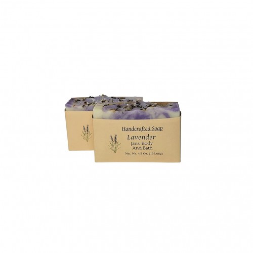 GENERIC BAR SOAP HANDMADE LAVENDER 2 PACK 4OZ EACH COLD PROCESS SCENTED WITH ESSENTIAL OILS FOR 남성 AND 여성 B09VCDZQJ4