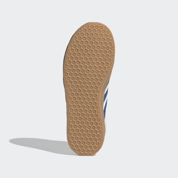 아디다스 가젤 신발 클라우드 화이트 / 블루 껌 HP5379