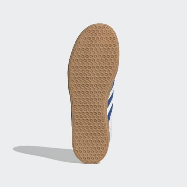 아디다스 가젤 신발 클라우드 화이트 / 블루 껌 HP5375
