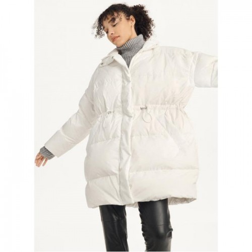 DKNY OVERSIZED PUFFER WITH 집업 SLEEVES
