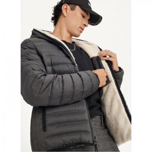 DKNY QUILTED REVERSIBLE 쉐르파 JACKET 자켓