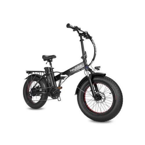 HEYBIKE 자전거 화성 전기 자전거 접이식 20 X 4.0 지방 타이어 자전거  500W 모터  48V 12.5AH 탈착식 배터리  최대 레인저 48마일  시마노 7단 및 이중 충격 흡수 장치