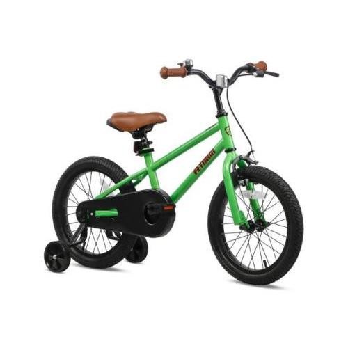 AVASTA BIKE 자전거 청소년용 어린이자전거 BMX 비엠엑스스타일 자전거훈련 자전거연습용 초보용 바퀴가있는16인치  녹색