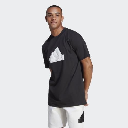 아디다스 스포츠 티셔츠의 미래 아이콘 배지 블랙 / 화이트 IC3709
