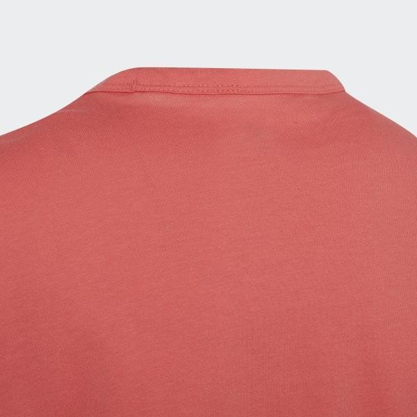 아디다스 컬러 블록 티셔츠 SEMI TURBO / LEGACY BURGUNDY 화이트 HE9383