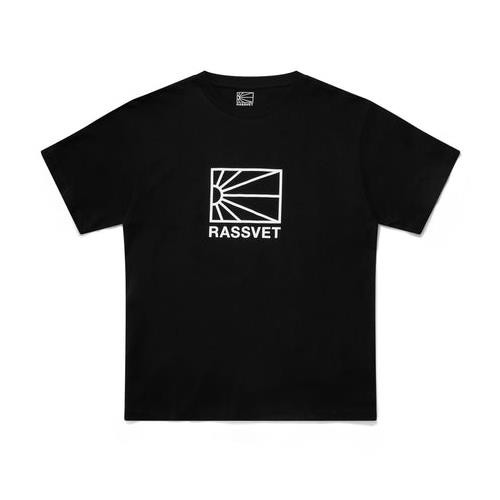 DSM RASSVET BIG 로고 로고 티셔츠 (블랙)