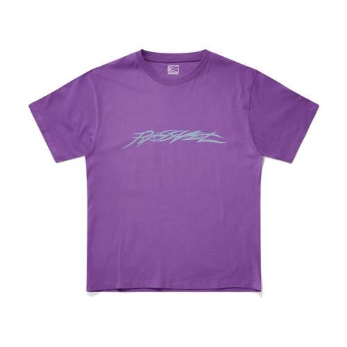 DSM RASSVET RASSVET X DIAN LIANG 로고 로고 티셔츠 (PURPLE)