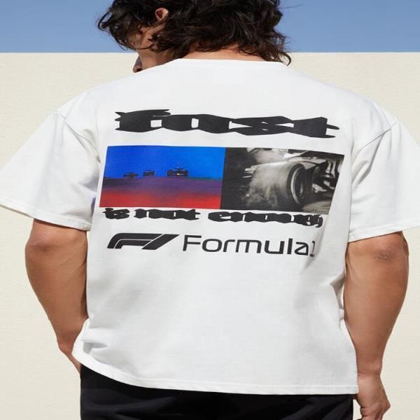 FORMULA 1 X PACSUN DOUBLE VISION 티셔츠