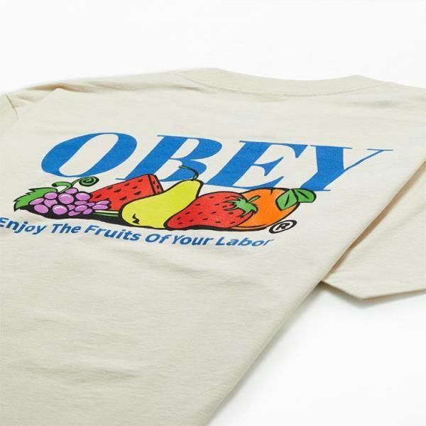 OBEY 오베이 FRUITS OF YOUR LABOR 티셔츠