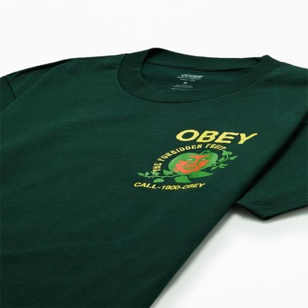OBEY 오베이 FORBIDDEN FRUIT 티셔츠