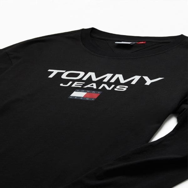 TOMMY JEANS 클래식 ENTRY LONG SLEEVE 티셔츠