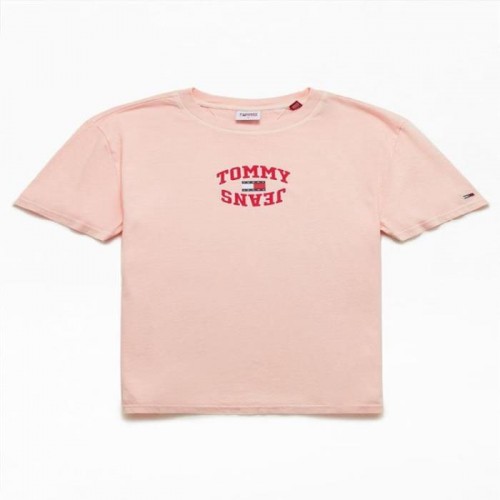 TOMMY JEANS 클래식 ARCHED 로고 티셔츠