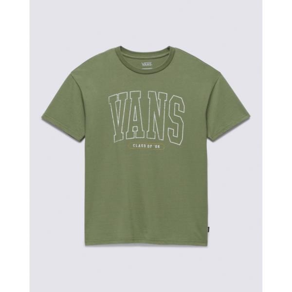 Vans 반스 미국 영국 상품 Deep s_l_e_e_p Oversized 티셔츠 OLIVINE