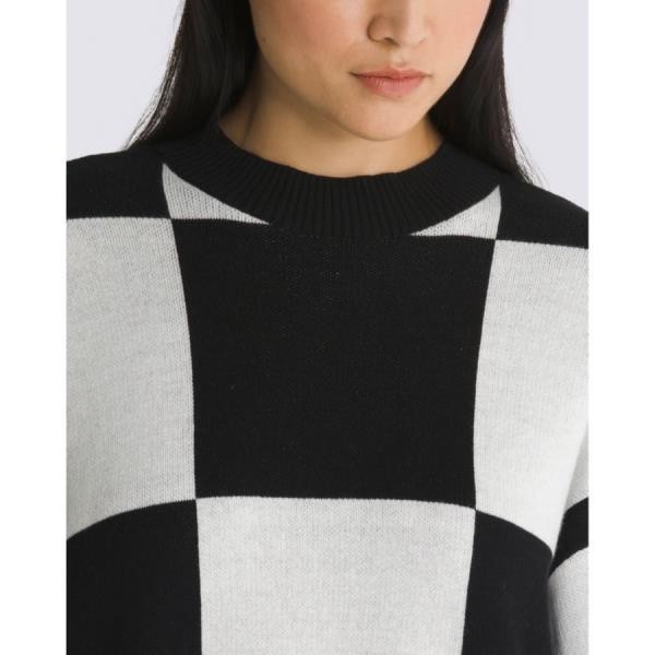 Vans 반스 미국 영국 상품 Vortex Sweater 블랙/MARSHMALLOW