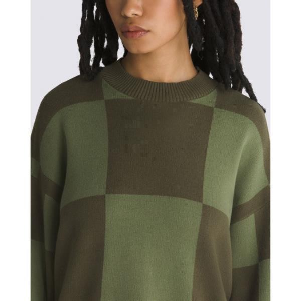 Vans 반스 미국 영국 상품 Vortex Sweater OLIVINE