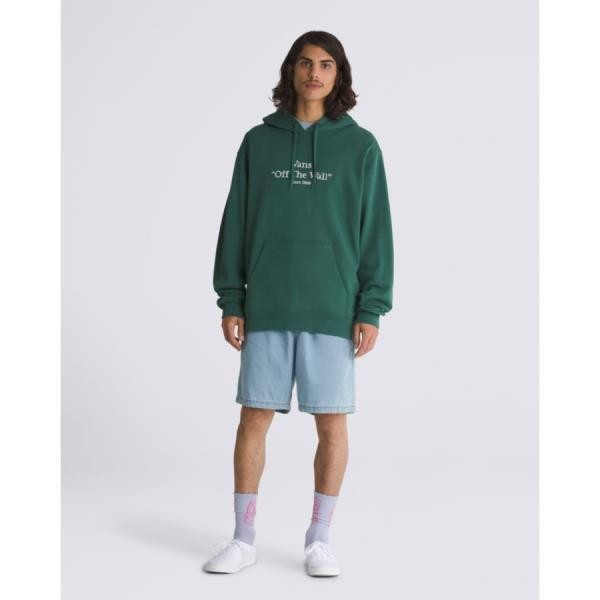 Vans 반스 미국 영국 상품 Quoted Loose Pullover 후드티 BISTRO GREEN