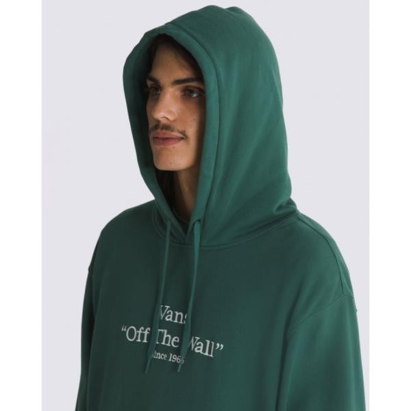 Vans 반스 미국 영국 상품 Quoted Loose Pullover 후드티 BISTRO GREEN