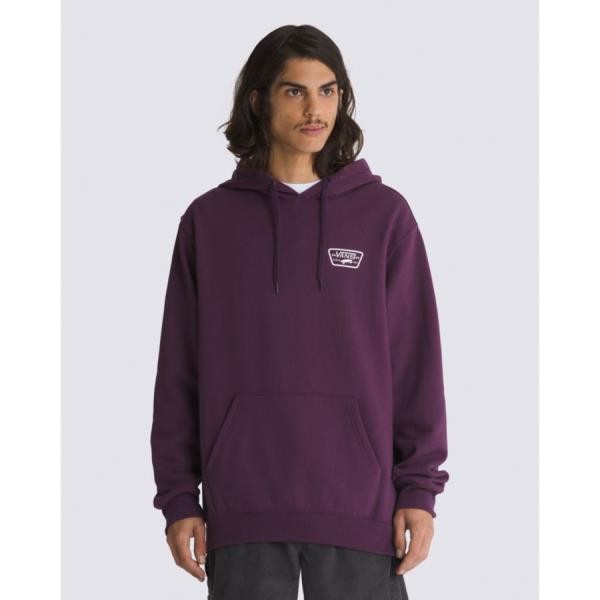 Vans 반스 미국 영국 상품 Full Patched Pullover 후드티 블랙BERRY WINE