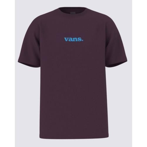 Vans 반스 미국 영국 상품 로우ER Corecase 티셔츠 블랙BERRY WINE/MALIBU BLUE