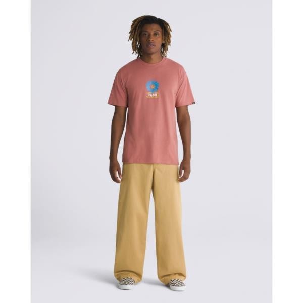 Vans 반스 미국 영국 상품 Dual Bloom 티셔츠 WITHERED ROSE