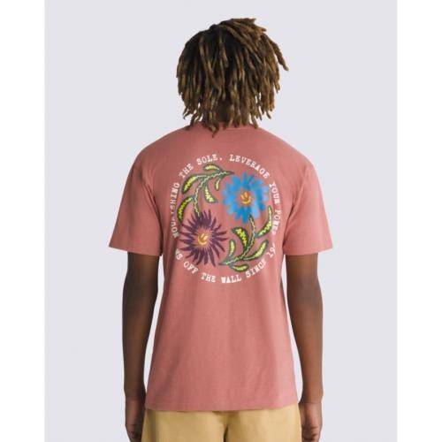 Vans 반스 미국 영국 상품 Dual Bloom 티셔츠 WITHERED ROSE