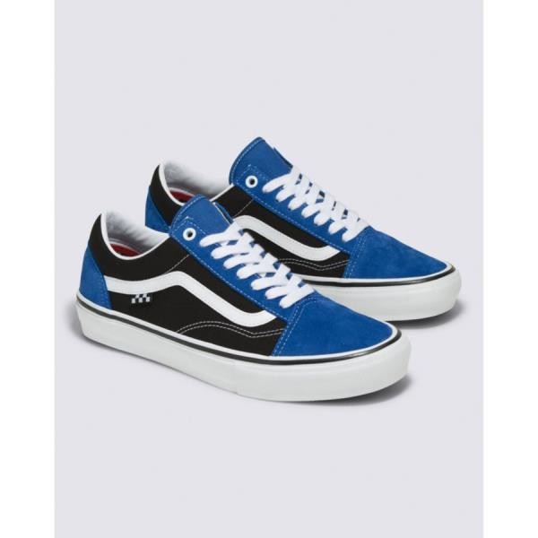 Vans 반스 미국 영국 상품 스케이트 올드 스쿨 올드스쿨 Shoe BLUE/블랙/화이트