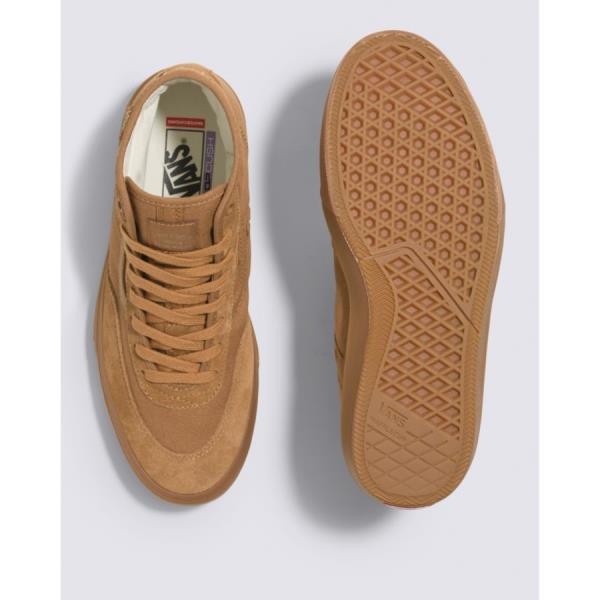 Vans 반스 미국 영국 상품 Crockett High Shoe BROWN/GUM