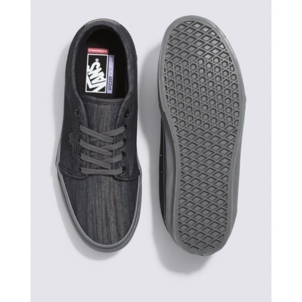 Vans 반스 미국 영국 상품 스케이트 Chukka 로우 Shoe DENIM/GREY/블랙