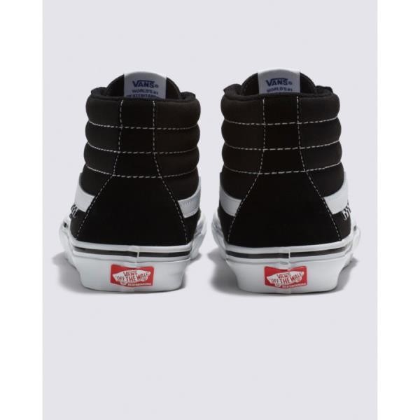 Vans 반스 미국 영국 상품 스케이트 SK8-하이 Shoe 블랙/화이트
