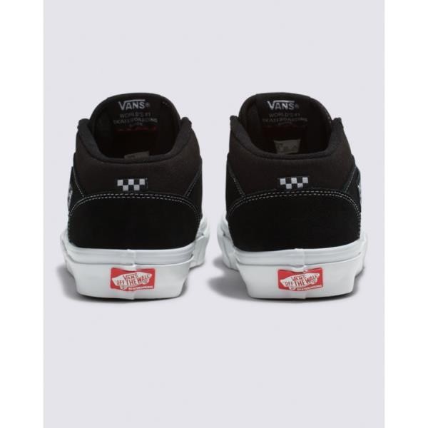 Vans 반스 미국 영국 상품 스케이트 Half Cab Shoe 블랙/화이트