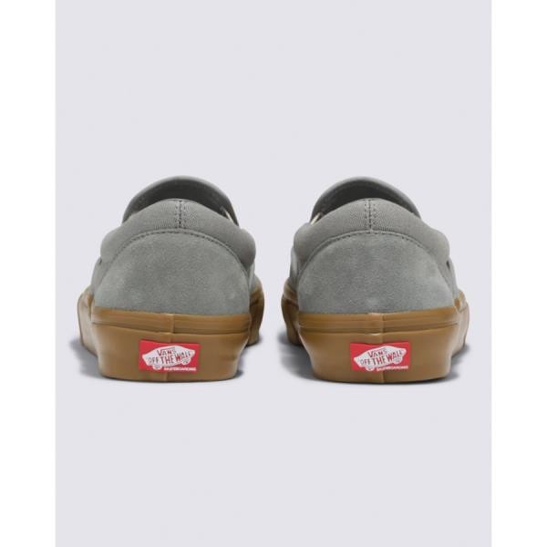 Vans 반스 미국 영국 상품 스케이트 슬립온 Shoe GREY/GUM