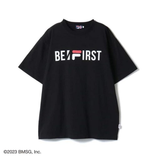 FILA × BE:FIRST ロゴTEE 블랙 23SS-S fb0781-08