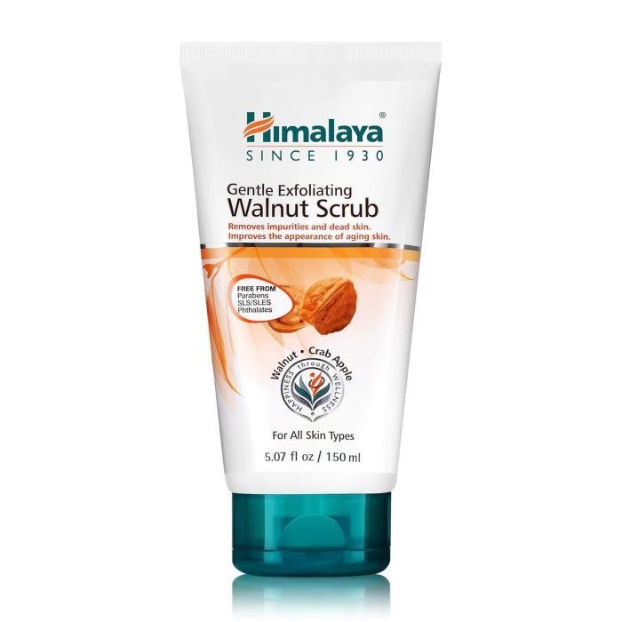 Himalaya Gentle Exfoliating Walnut Scrub 스크럽 for Deep Cleaning & Renewed Skin 5.07 oz