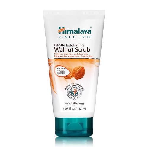 Himalaya Gentle Exfoliating Walnut Scrub 스크럽 for Deep Cleaning & Renewed Skin 5.07 oz