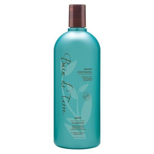Bain de Terre Moisturizing Shampoo/Conditioner Jasmine Hydrates & Moisturizes Dry Damaged Fine Hair Argan 모노I Oils Paraben Free Color-Safe