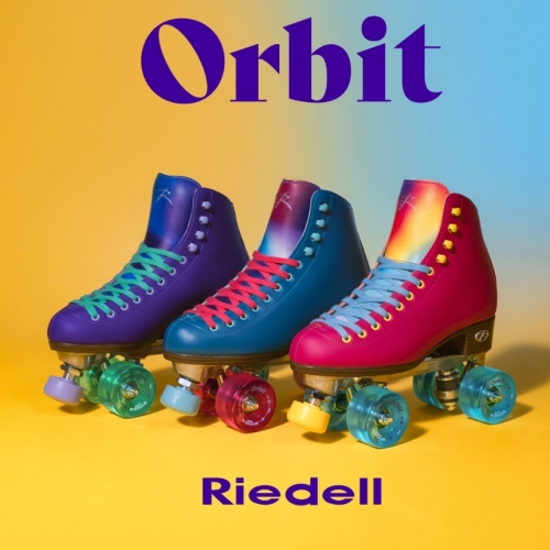 스케이트전문샵 보드매니아 리델 라이델 롤러스케이트 오키드 색상 RIEDELL ORBIT ORCHID 입문용 초보자용 실내외용 롤러스케이트장 레트로패션